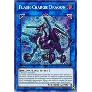 YuGiOh Battles of Legend Relentless Revenge Secret Rare Flash Charge Dragon BLRR-EN045