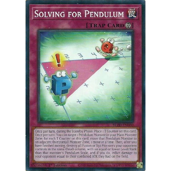 YuGiOh Blazing Dominion Common Solving for Pendulum BLZD-EN080