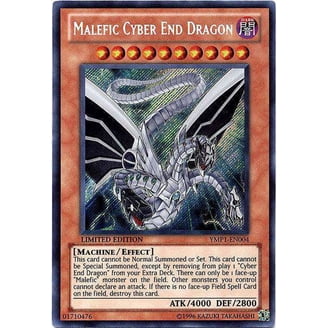 yugioh all malefic cards Yu-Gi-Oh! Malefic Rainbow Dragon Secret Rare Trading Card YMP1-EN005 main image 1