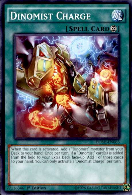 yugioh dinomist cards CR03-AE143 Dinomist Brachion (N)