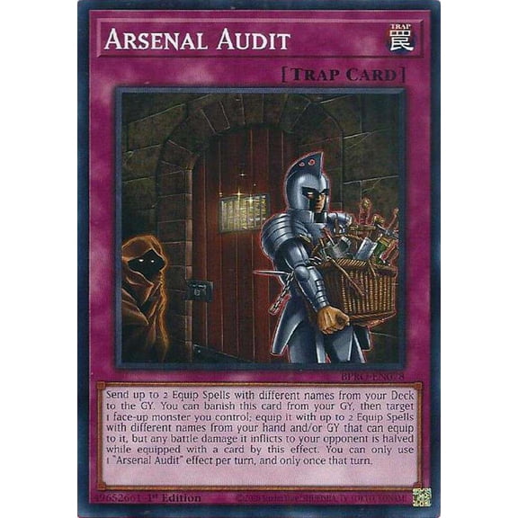 YuGiOh Burst Protocol Common Arsenal Audit BPRO-EN078