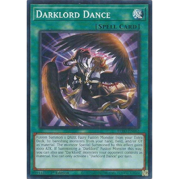 YuGiOh Burst Protocol Common Darklord Dance BPRO-EN063