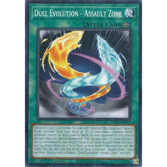 YuGiOh Burst Protocol Common Duel Evolution - Assault Zone BPRO-EN054
