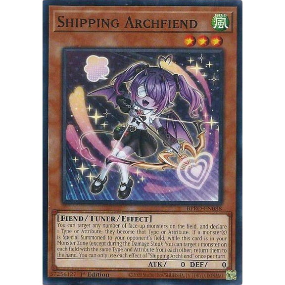 YuGiOh Burst Protocol Common Shipping Archfiend BPRO-EN088