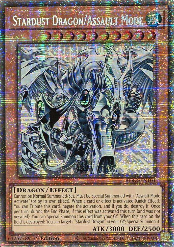 yu gi oh deck stardust dragon Yu-Gi-Oh! - - DUPO-EN103 - Ultra Rare - Limited Edition Tuner monstersYou can Tribute this card to negate the activation of a Spell Card Stardust Dragon Deck