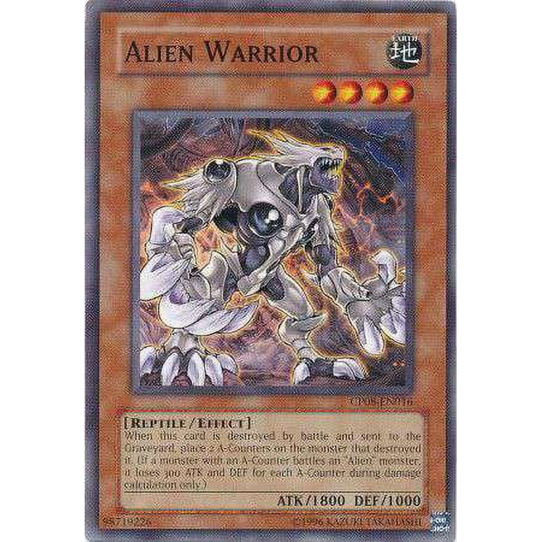 YuGiOh Champion Pack: Game 8 Common Alien Warrior CP08-EN016 - Walmart.com YuGiOh Champion Pack: Game 8 Common Alien Warrior CP08-EN016 - Walmart.com