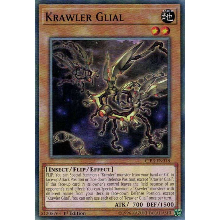 yugioh krawler cards YuGiOh Circuit Break Common Krawler Glial CIBR-EN018