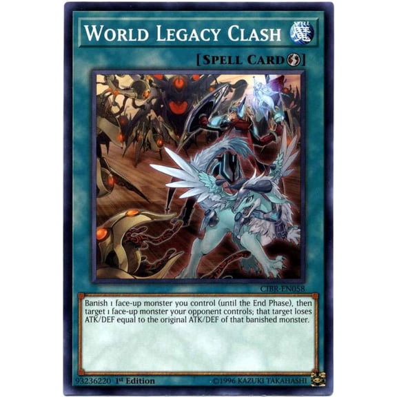 YuGiOh Circuit Break Common World Legacy Clash CIBR-EN058