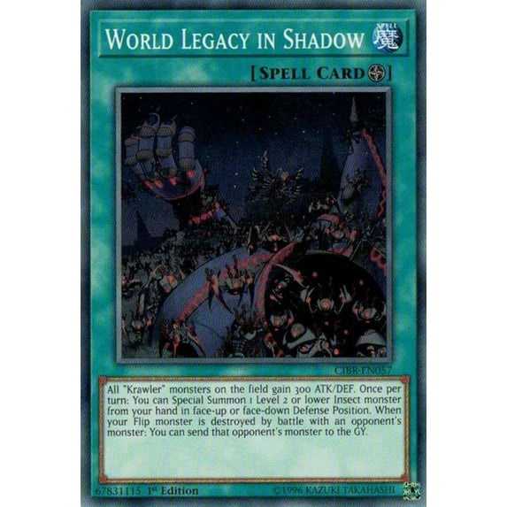 YuGiOh Circuit Break Common World Legacy in Shadow CIBR-EN057