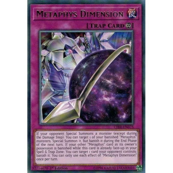 YuGiOh Circuit Break Rare Metaphys Dimension CIBR-EN075