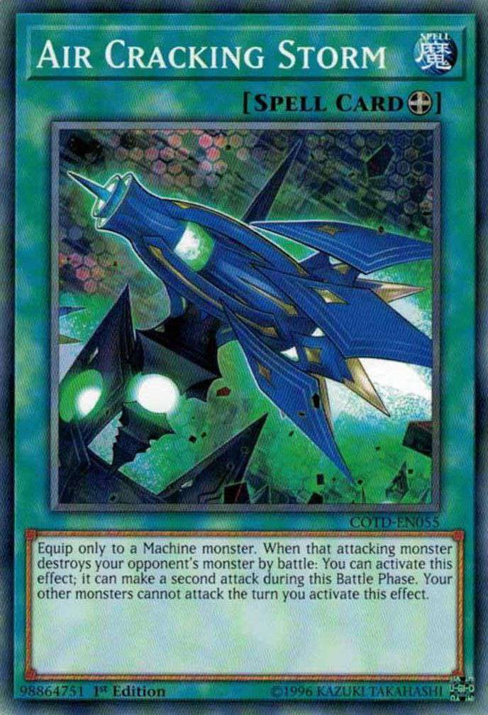 YuGiOh Code of the Duelist Common Air Cracking Storm COTDEN055