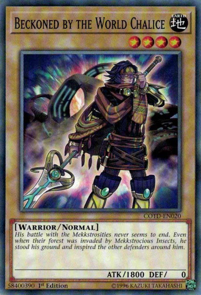 yugioh world chalice cards Yu-Gi-Oh! - Imduk The Dragon - BLRR-EN086 - Ultra Rare - 1st Edition you can send this card to the GY instead Beckoned by the World Chalice