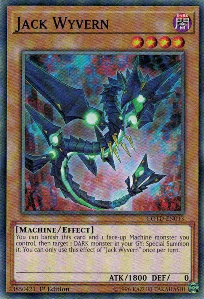 YuGiOh Code of the Duelist Common Jack Wyvern COTDEN013