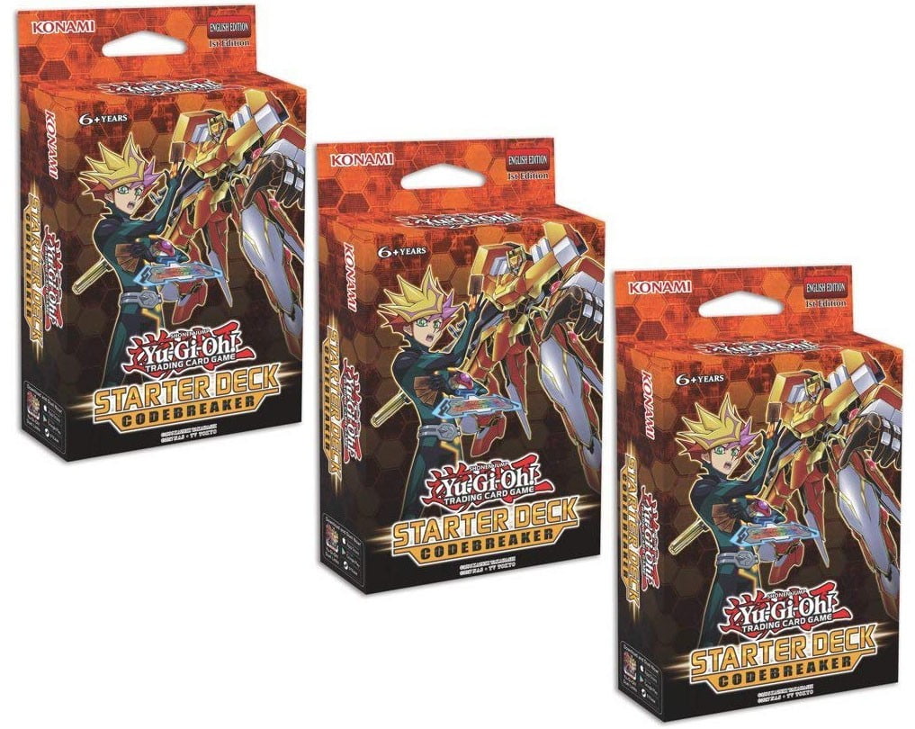 Buy YuGiOh Codebreaker LOT of 3 Starter Decks at Ubuy Dominican Republic
