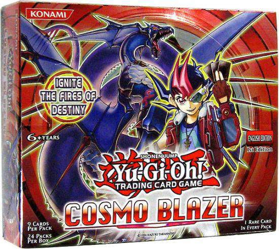 yugioh cosmo blazer booster box Yu-Gi-Oh! Cosmo Blazer Special Edition Box – A & C Games main image 0