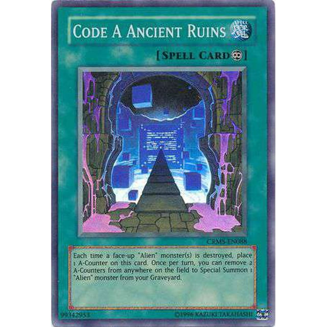 YuGiOh Crimson Cris Code A Ancient Ruins CRMS-EN088 - Walmart.com