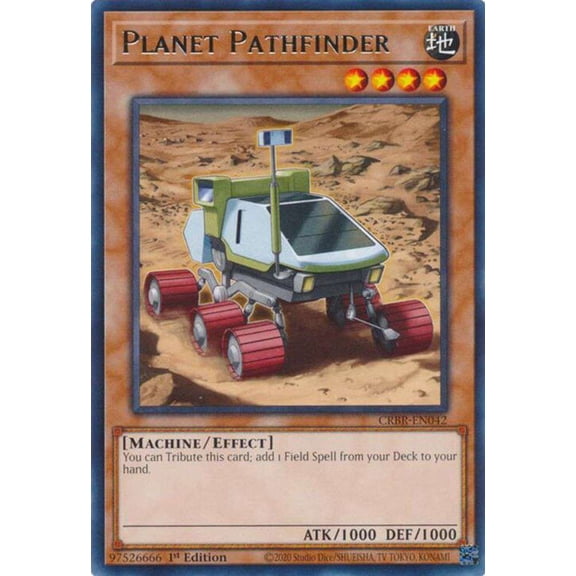 YuGiOh Crossover Breakers Rare Planet Pathfinder CRBR-EN042