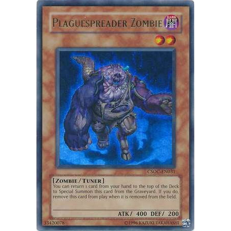 YuGiOh Crossroads of Chaos Ultra Rare Plaguespreader Zombie YuGiOh Crossroads of Chaos Ultra Rare Plaguespreader Zombie