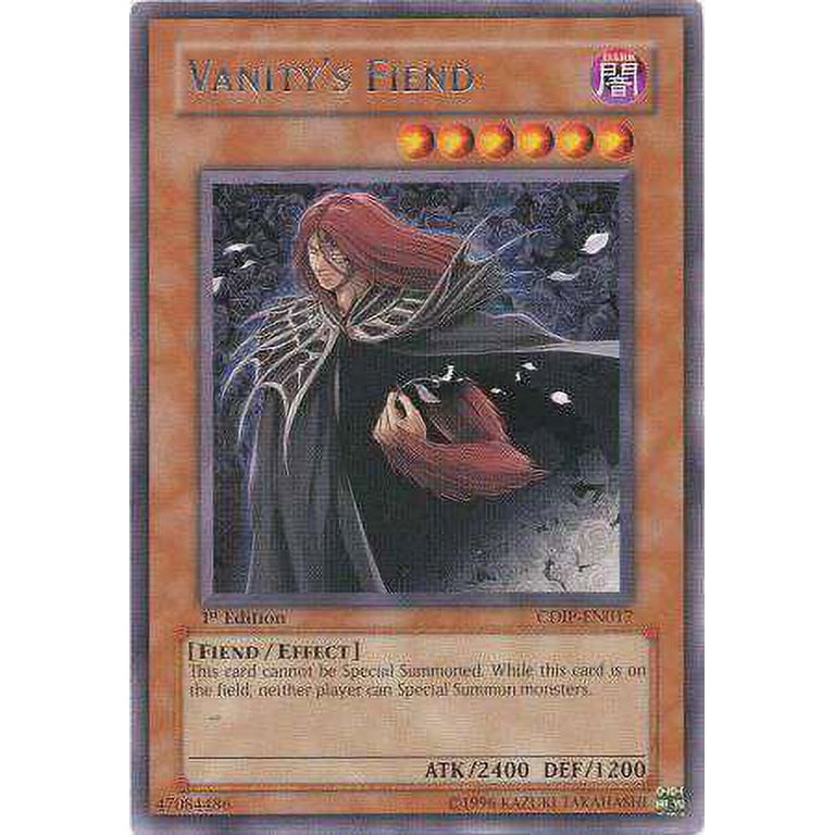 vanity cards yugioh Devil (Yu-Gi-Oh Rush Duel) Fairy/Effect Yugioh Vanity's Fiend + Majesty's