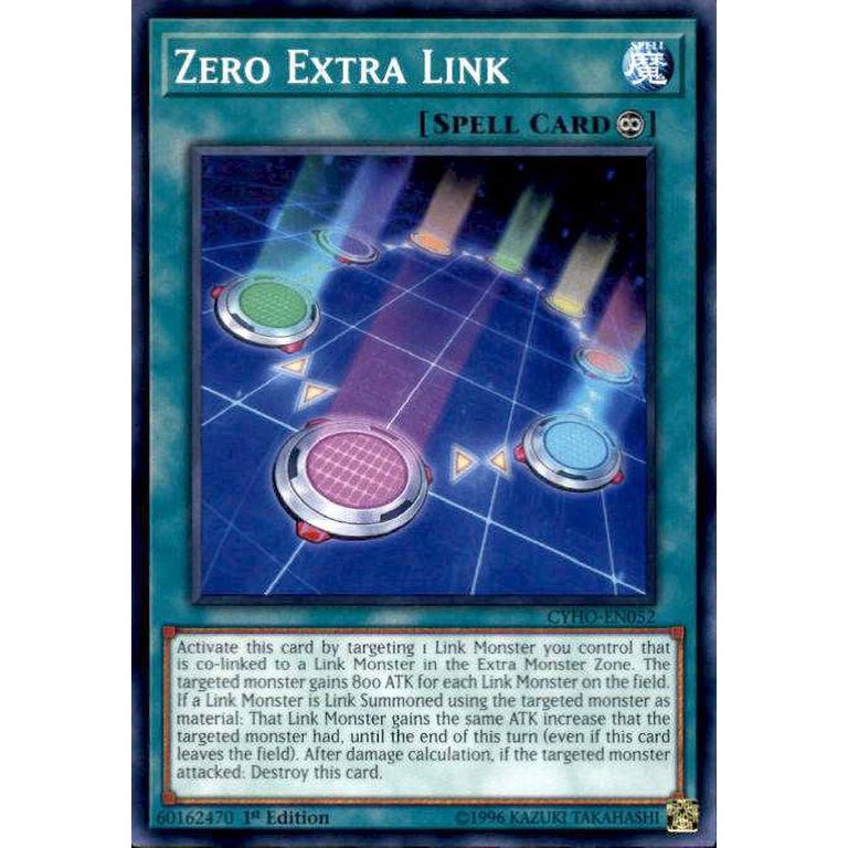 YuGiOh Cybernetic Horizon Common Zero Extra Link CYHO-EN052