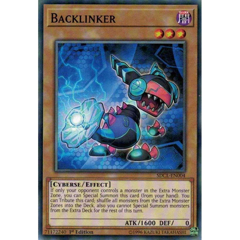 YuGiOh Cyberse Link Backlinker SDCL-EN004 - Walmart.com YuGiOh Cyberse Link Backlinker SDCL-EN004 - Walmart.com