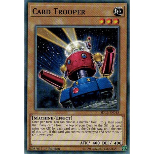 YuGiOh Cyberse Link Card Trooper SDCL-EN015 - Walmart Business Supplies