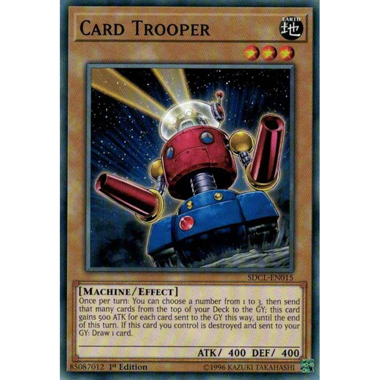 YuGiOh Cyberse Link Card Trooper SDCL-EN015 - Walmart.com