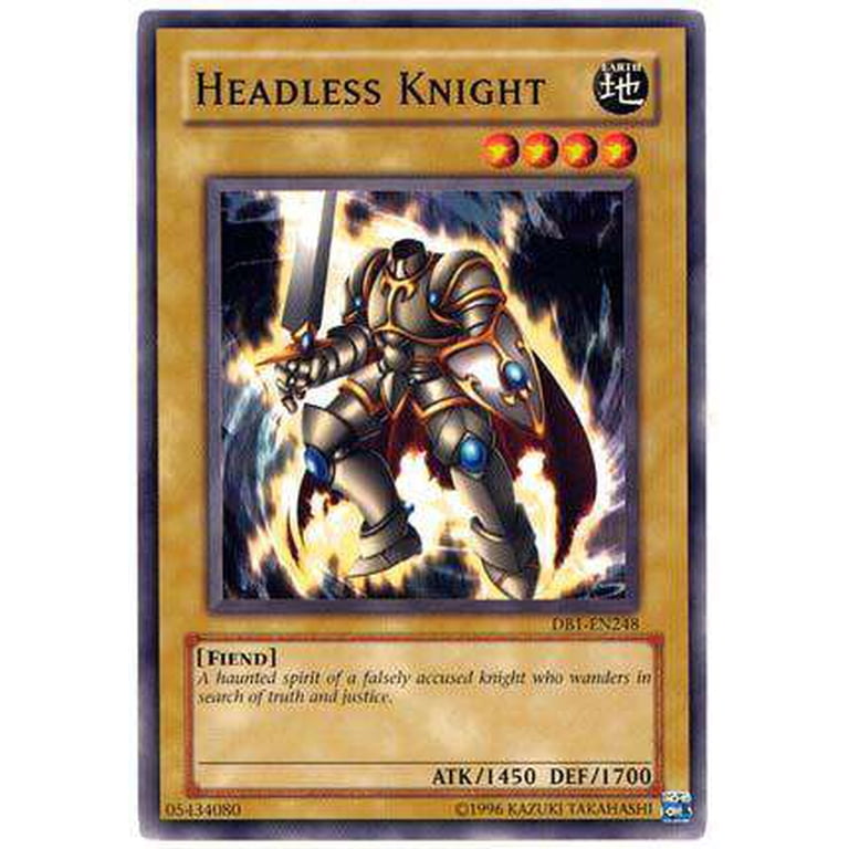 YuGiOh Dark Beginning 1 Common Headless Knight DB1-EN248 - Walmart.com