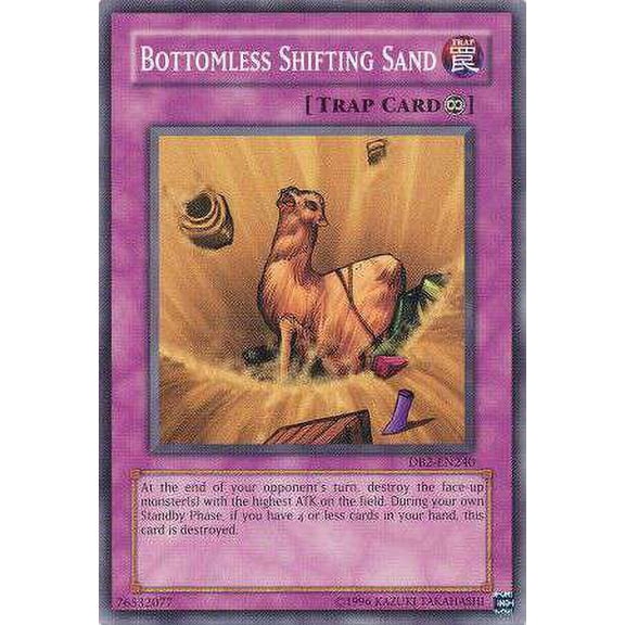 YuGiOh Dark Beginning 2 Common Bottomless Shifting Sand DB2-EN240