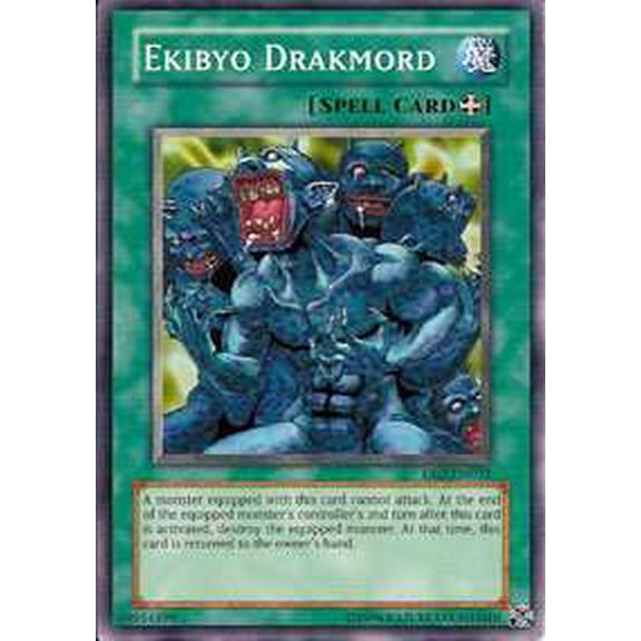 YuGiOh Dark Beginning 2 Common Ekibyo Drakmord DB2-EN031