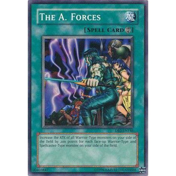 YuGiOh Dark Beginning 2 Common The A. Forces DB2-EN146
