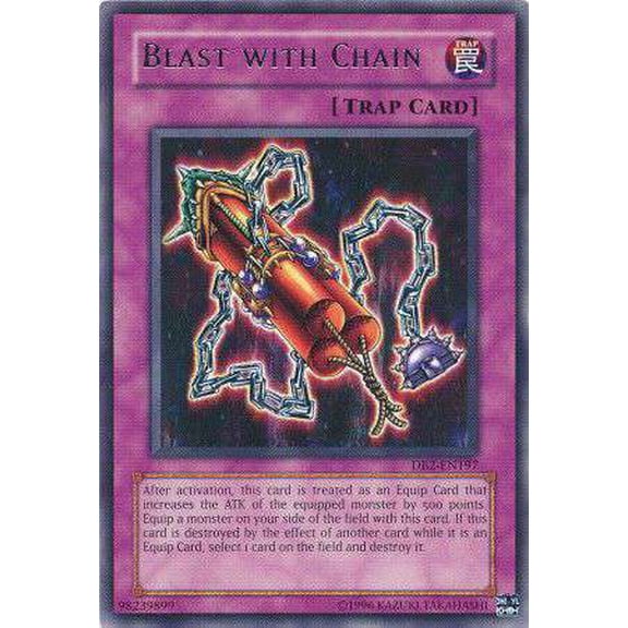 YuGiOh Dark Beginning 2 Rare Blast with Chain DB2-EN197