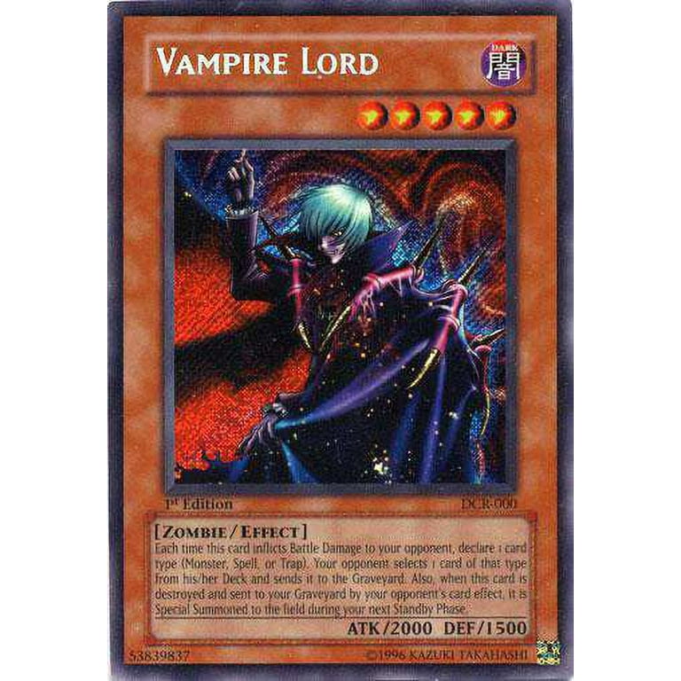 YuGiOh Dark Cris Vampire Lord DCR-000 - Walmart.com YuGiOh Dark Cris Vampire Lord DCR-000 - Walmart.com
