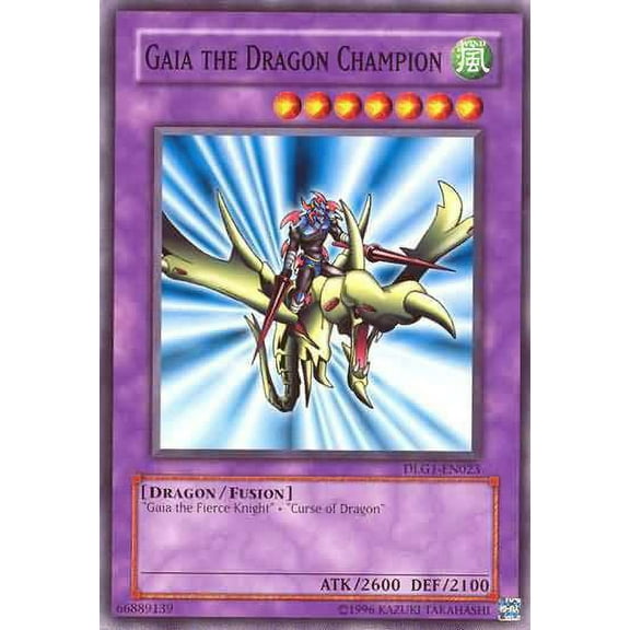 YuGiOh Dark Legends Common Gaia the Dragon Champion DLG1-EN023
