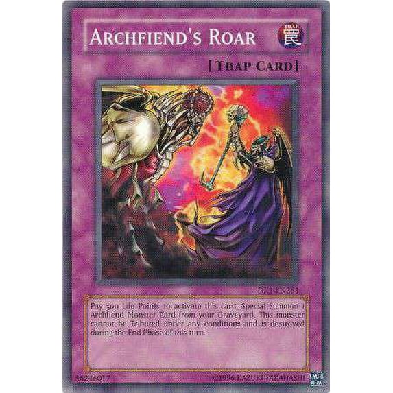 YuGiOh Dark Revelation 1 Common Archfiend's Roar DR1-EN261