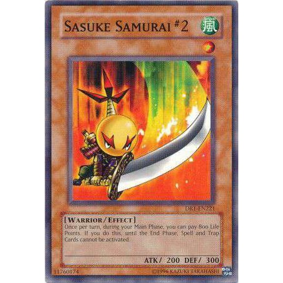 YuGiOh Dark Revelation 1 Common Sasuke Samurai #2 DR1-EN221