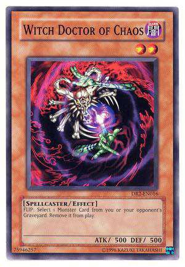 YuGiOh Dark Revelation 2 Common Witch Doctor of Chaos DR2-EN016 -  Walmart.com