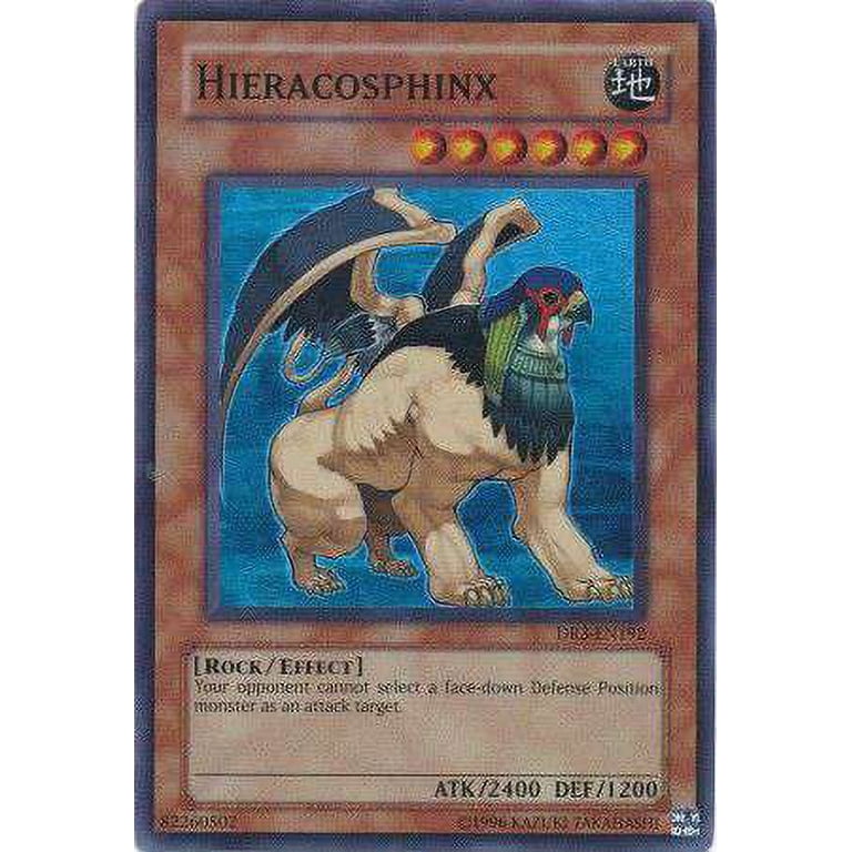 YuGiOh Dark Revelation 3 Super Rare Hieracosphinx DR3-EN192