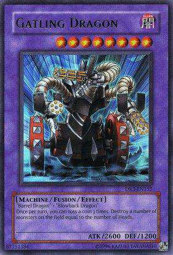 yugioh card barrel dragon Yugioh Desperado Barrel Dragon (Purple) LDS1-EN076 Ultra Rare 1st Edit main image 1