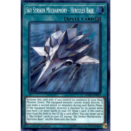 YuGiOh Dark Saviors Super Rare Sky Striker Mecharmory - Hercules Base DASA-EN037