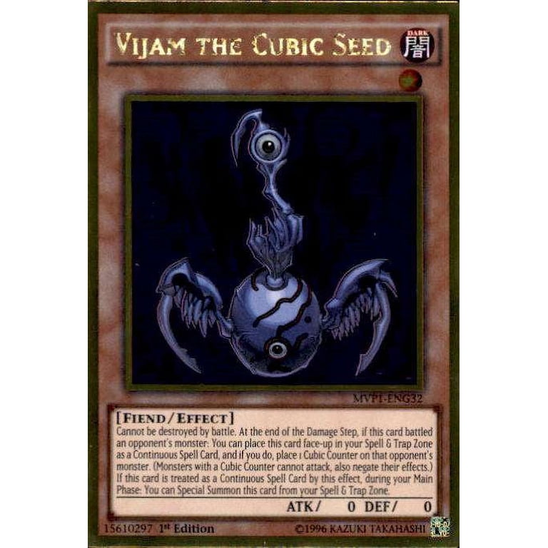 yugioh jaden yuki starter deck card list Duza the Meteor Cubic Vessel MVP1 Gold - Secret Rare main image 0