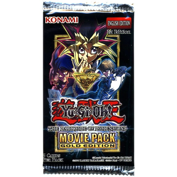 The Dark Side of Dimensions Movie Pack: Gold Edition Booster Pack (Yugioh) - Yu-Gi-Oh