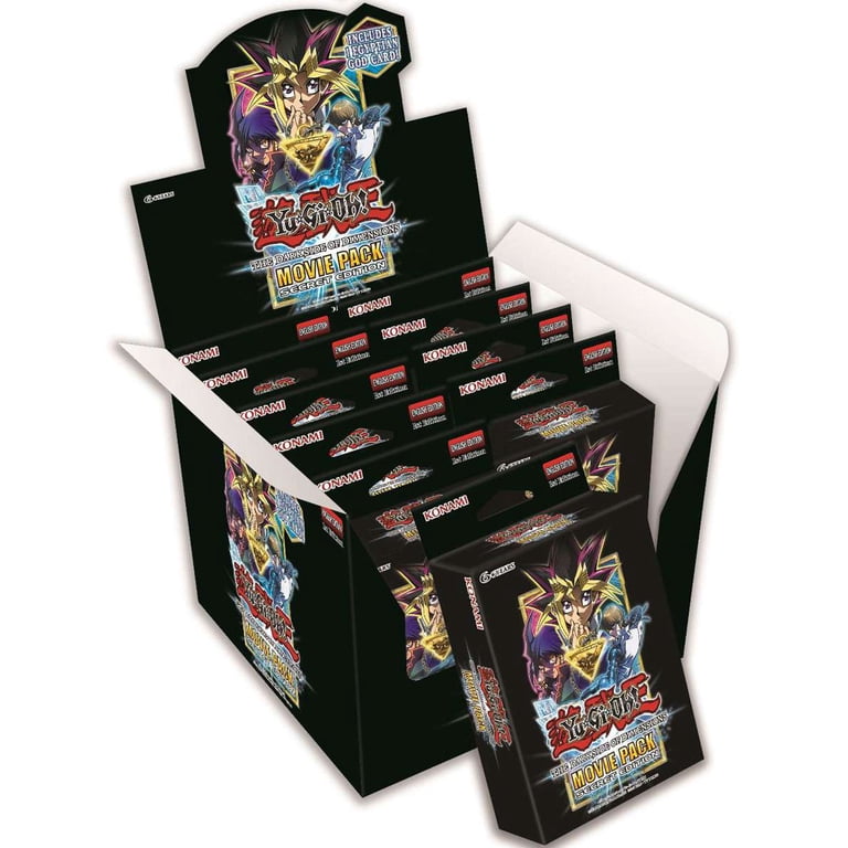 yugioh movie deck Konami Yu-Gi-Oh! Pack Special Edition Display Box (10 Decks Per Display Box) and villain cards to your duels with this Yu Yu-Gi-Oh! The Movie: Pyramid of