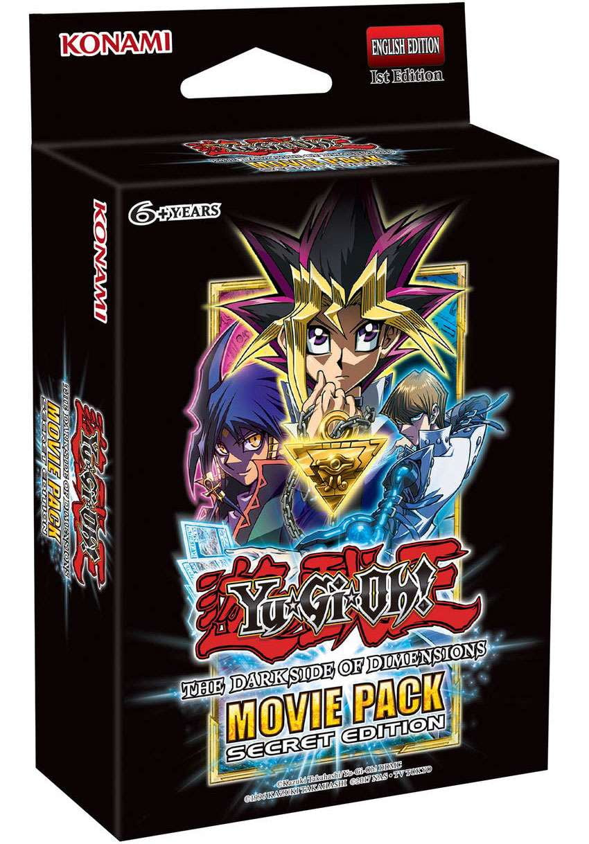 遊戯王THE DARKSIDE OF DIMENSIONS MOVIE PACK Konami YuGiOh Movie Secret Edition Pack, Blue-Eyes Alternative