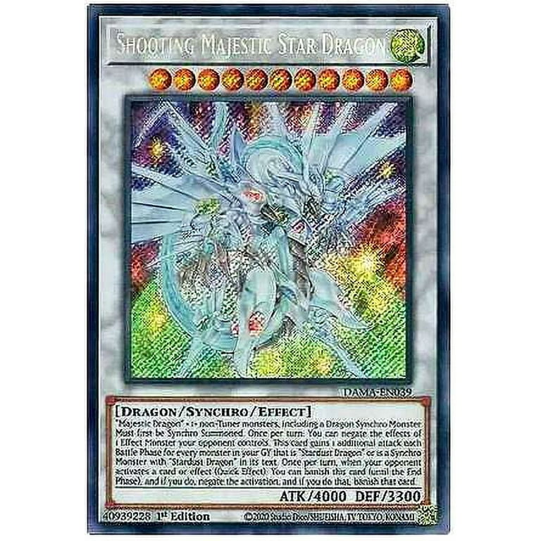 Konami Yugioh 5D'S Tcg Majestic Star Dragon Sleeves Deck - Yugioh