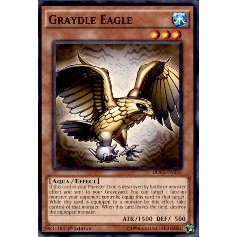 YuGiOh Dimension of Chaos Common Graydle Eagle DOCS-EN035 - Walmart.com