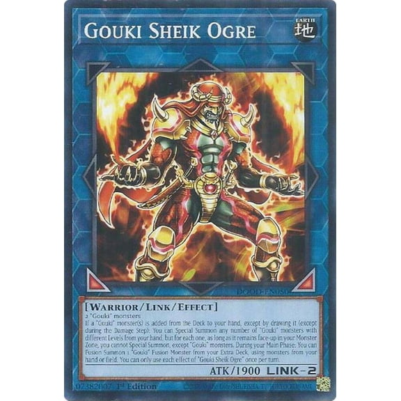 YuGiOh Doom of Dimensions Common Gouki Sheik Ogre DOOD-EN050