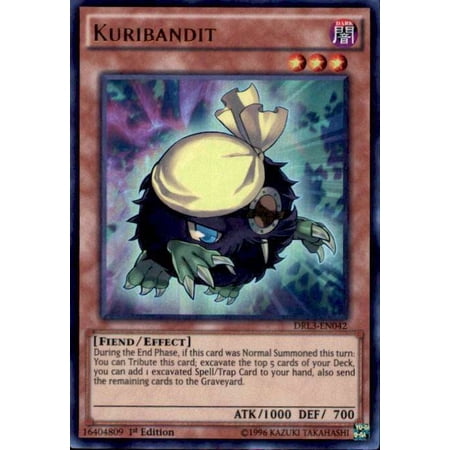 YuGiOh Dragons of Legend: Unleashed Ultra Rare Kuribandit DRL3-EN042