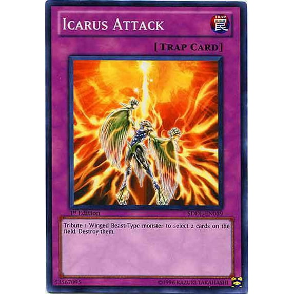 YuGiOh Dragunity Legion Structure Deck Common Icarus Attack SDDL-EN039