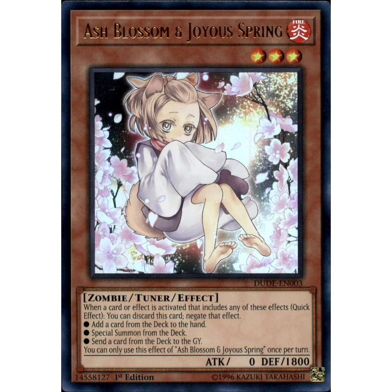 YuGiOh Duel Devastator Ultra Rare Ash Blossom & Joyous